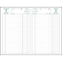 Agenda EXACOMPTA couronne euros-cents 1 jour noir - 170 x 110 mm