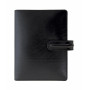 Agenda organiseur EXACOMPTA Exatime 14 cuir Napoli noir - 140 x 100 mm