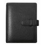 Agenda organiseur EXACOMPTA Exatime 17 Cali vachette pleine fleur noir - 190 x 150 mm