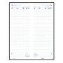 Agenda BREPOLS Horeca spécial restaurant 12,8x33cm - 1 jour sur 2 pages