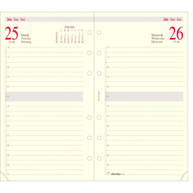 Recharge Agenda 2024 FILOFAX organiseur A4 - 1 jour par page