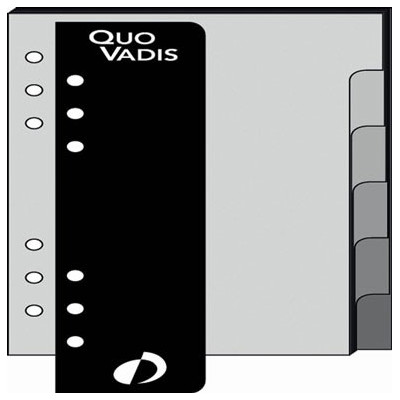 Recharge QUOVADIS TIMER 14 - Intercalaire + règle 8 x 12,5cm