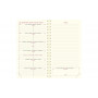Agenda EXACOMPTA de poche ESPACE 16S Cassandra - 160x90mm - 1 semaine sur 1 page - spirale (COLORIS ALEATOIRES)