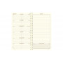 Agenda EXACOMPTA Espace 17S Baby Croco - 175x90mm - 1 semaine sur 2 pages - spirale (COLORIS ALEATOIRES)