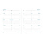 Agenda EXACOMPTA Semainier pratic Barbara - 180x140mm - 1 Semaine sur 2 pages (COLORIS ALEATOIRES)