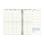 Agenda EXACOMPTA Visuel W Napura - 210x150mm - 1 semaine sur 2 pages - spirale (COLORIS ALEATOIRES)