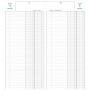 Agenda EXACOMPTA banquier - 1 volume - 34x16cm - 1 jour sur 2 pages - Noir