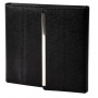 Agenda QUOVADIS EXECUTIF PRESTIGE S VENEZIA - 16x16cm - NOIR - 1 semaine sur 2 pages