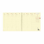 Agenda QUOVADIS EXECUTIF PRESTIGE S VENEZIA - 16x16cm - NOIR - 1 semaine sur 2 pages