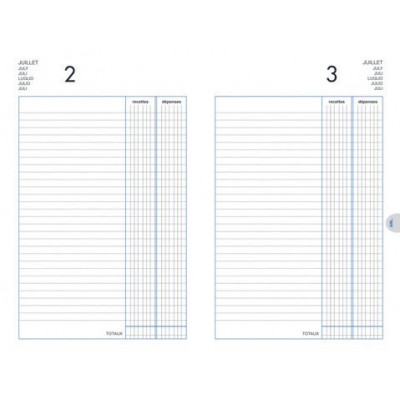 Brepols - Agenda Format Carré 1 Jour par page - Caravelle T Noir - 14 x 22  cm - Janv. à Déc. 2022 : : Livres