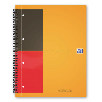 Cahier A4 spirale OXFORD 160 pages - ligné - 230x297mm