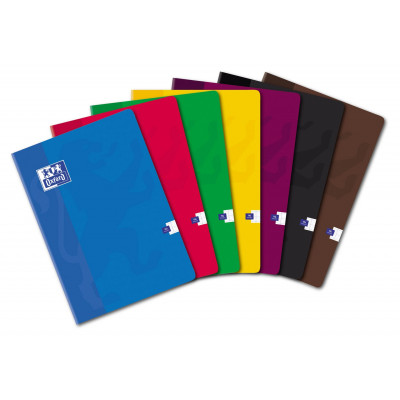 Cahier A4 OXFORD 96 pages - seyes - 210x297mm (COLORIS ALEATOIRES)