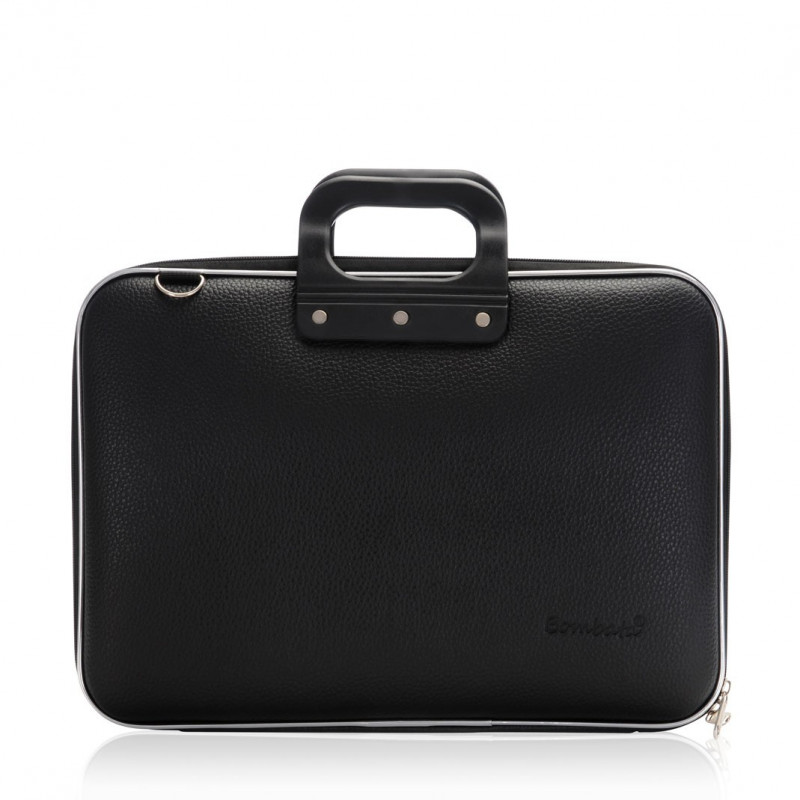 Mallette PC Portable 15" BOMBATA CLASSIC vinyle NOIR 43x33x7cm