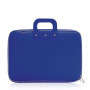 Mallette PC Portable 15" BOMBATA CLASSIC vinyle BLEU COBALT - 43x33x7cm