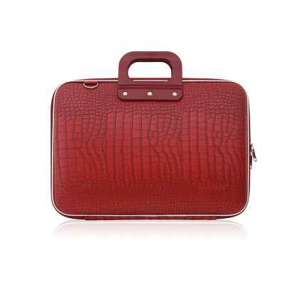 Mallette PC Portable 15" BOMBATA COCO vinyle ROUGE - 43x33x7cm