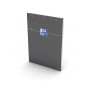 Bloc-notes A4 OXFORD gris 160 pages - carreaux 5x5mm - 210x297mm