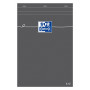 Bloc-notes A5 OXFORD gris 160 pages - carreaux 5x5mm - 148x210mm