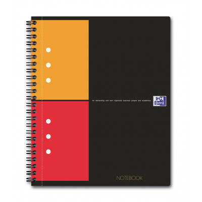 Cahier A5 spirale OXFORD 160 pages - carreaux 5x5mm - 169x210mm