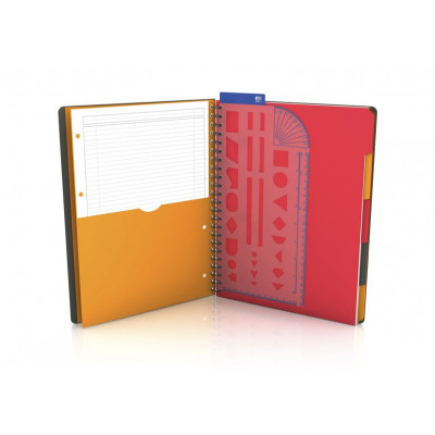 Cahier A4+ à spirale MANAGERBOOK OXFORD International - spécial projet - 233x298mm