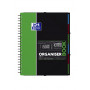 Cahier-Trieur spirale ORGANISERBOOK OXFORD pour étudiants 160pages - carreaux 5x5mm - 245x310mm