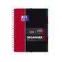 Cahier-chemise A4+ spirale NOMADBOOK OXFORD étudiants 160pages - ligné - 240x310mm