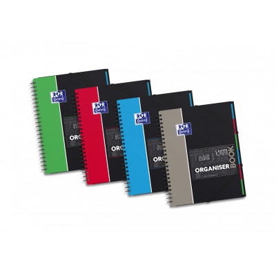Cahier-Trieur spirale ORGANISERBOOK OXFORD International 160pages- carreaux  5x5mm - 245x310mm