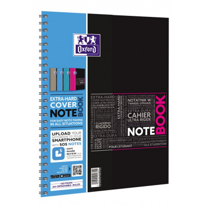 Cahier A4+ à spirale NOTEBOOK OXFORD étudiants 160pages - ligné - 230x297mm