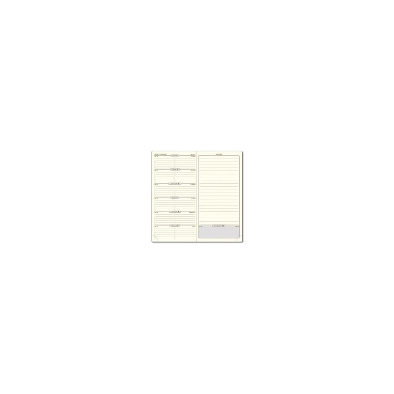 Exacompta 274461E Agenda De Bureau Semainier SAS 27 21x27 Cm Winner