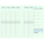 Agenda EXACOMPTA de bureau SAS Visuel 7 Winner - 210x150mm - 1 semaine sur 2 pages (COULEURS ALEATOIRES)