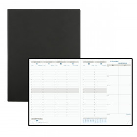 Recharge Agenda de bureau Visuel Horizons 20 Semainier 15 x 21 cm