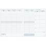 Agenda EXACOMPTA de bureau SAS Non-Stop Winner noir - 225x185mm - 1 semaine sur 2 pages