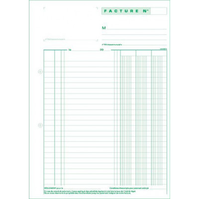 Bloc De Commandes Exacompta - 29,7 X 21 Cm - Réf. 13108E - Neuf - Fabriqué En France