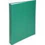 Classeur 4 anneaux A4 21x29,7cm dos 30mm - VERT - Plastique PP