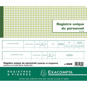 Exacompta facturier ft 21 x 29,7 cm, bilingue, tripli (50 x 3 feuilles)