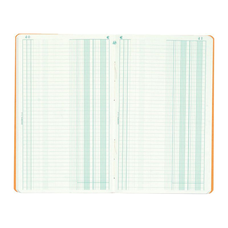 Cahier Journal Exacompta Foliote - 80 Pages Piqûre 32x19.5cm, Papier 110g/m², Pages Numérotées