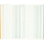 Piqûre 32x19,5cm EXACOMPTA (7600E) journal folioté - 80 pages