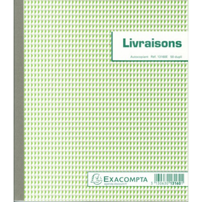 Manifold EXACOMPTA Livraisons 21x18cm - 50 feuillets dupli autocopiants