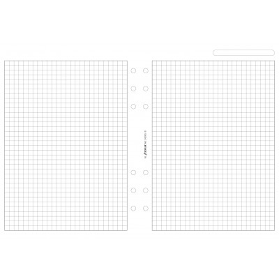 Recharge FILOFAX organiseur A5 - Bloc notes 5x5mm - 148x210mm