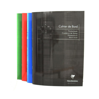 Cahier de bord CLAIRFONTAINE Int'l - 21x29,7cm - 72 pages