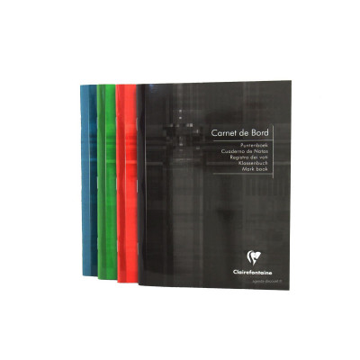 Carnet de bord CLAIREFONTAINE - 14,8x21cm - 40 pages