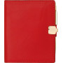 Agenda MIGNON A10 - 90x68mm - cuir Veau BOBOLI Rouge