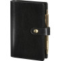 Agenda MIGNON SK12 - 120x73mm - cuir Veau BOBOLI Noir