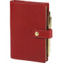 Agenda MIGNON SK12 - 120x73mm - cuir Veau BOBOLI Rouge