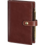 Agenda MIGNON SK12 - 120x73mm - cuir Veau BOBOLI Marron