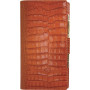 Agenda MIGNON AS16 - 154x78mm - cuir Veau Croco SAVANNAH Orange