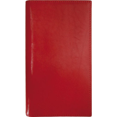 Agenda MIGNON AS18 - 175x91mm - cuir Veau BOBOLI Rouge