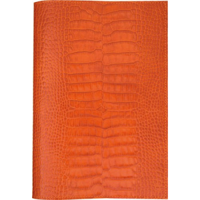 Agenda MIGNON A22 - 218x149mm - cuir Veau Croco SAVANNAH Orange