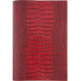 Agenda MIGNON A22 - 218x149mm - cuir Veau Croco SAVANNAH Rouge