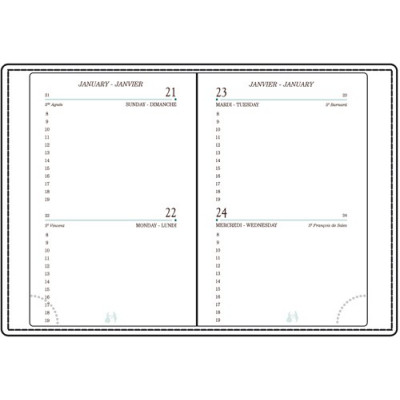 Recharge Mignon AK12R 12230M organiseur 12x7,3cm