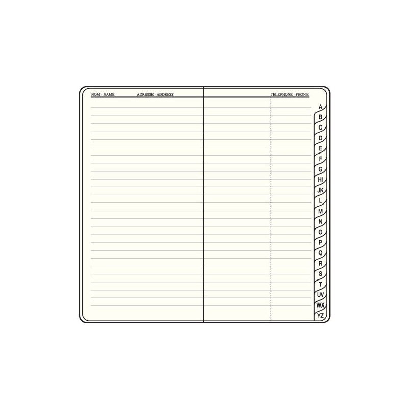 Agenda Mignon - 1 Recharge Agenda Semainier Spiralé AS16 - 15,4 X 7,8